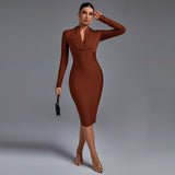 Samara - Vestido de Manga Comprida