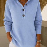 Amalia | Pullover de Gola em V