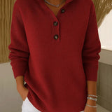 Amalia | Pullover de Gola em V