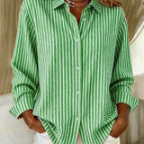 Ginevra | Camisa às Riscas com Botões