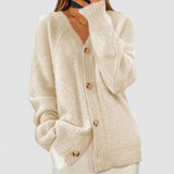 Eloísa - Cardigan de Malha Canelada