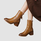 Clara - Botas em pele
