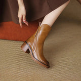 Clara - Botas em pele