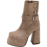 Amália - Botas de estilo urbano com personalidade e confiança