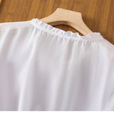 Cassiana - Blusa de Algodão e Linho