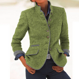 Valéria - Cardigan Elegante Gola Alta