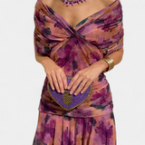 Luana - Vestido elegante com decote em V