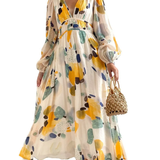 Celine | Vestido Feminino com Padrão Floral