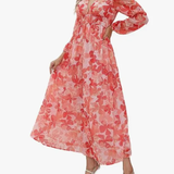 Celine | Vestido Feminino com Padrão Floral