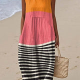 Vânia - Vestido Color Block