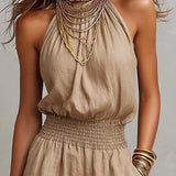 Ainara | Macacão com decote halter