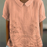 Liliana - Camisa Bordada Floral