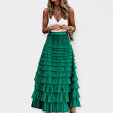 Saia Boho com Acabamento de Cetim