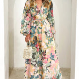 Celine | Vestido Feminino com Padrão Floral