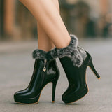 Magda - Botas Com Salto Quentinhos