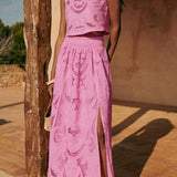 Moema - Conjunto Rosa em Renda