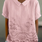 Liliana - Camisa Bordada Floral