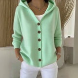Rosetta | Cardigan com Capuz