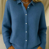 Rachele | Cardigan Texturizado com Botões