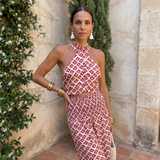 Justa™ | Conjunto de Duas Peças com Decote Halter