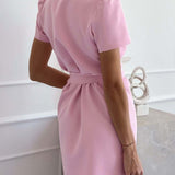 Cecília - Vestido com Modelagem Slim