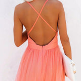Ginevra | Maxi Vestido Luz Coral