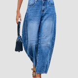 Laura | Jeans de boca de sino descontraídos