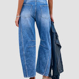 Laura | Jeans de boca de sino descontraídos
